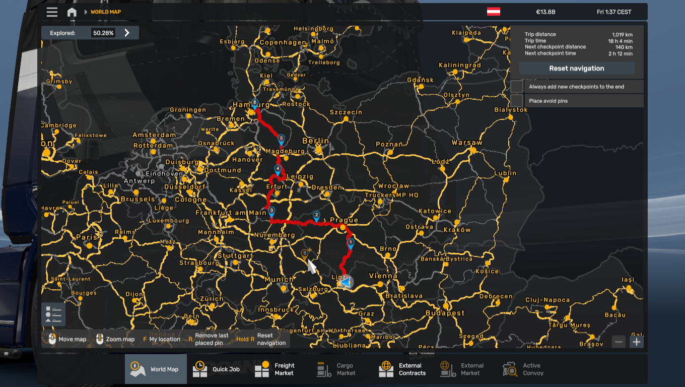 Route map