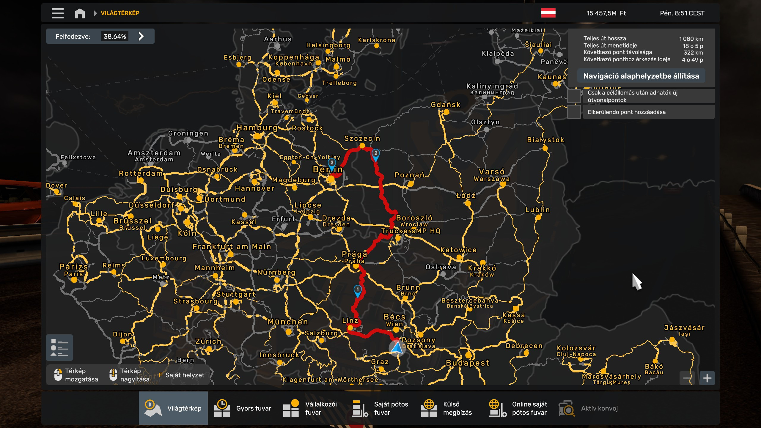 Route map